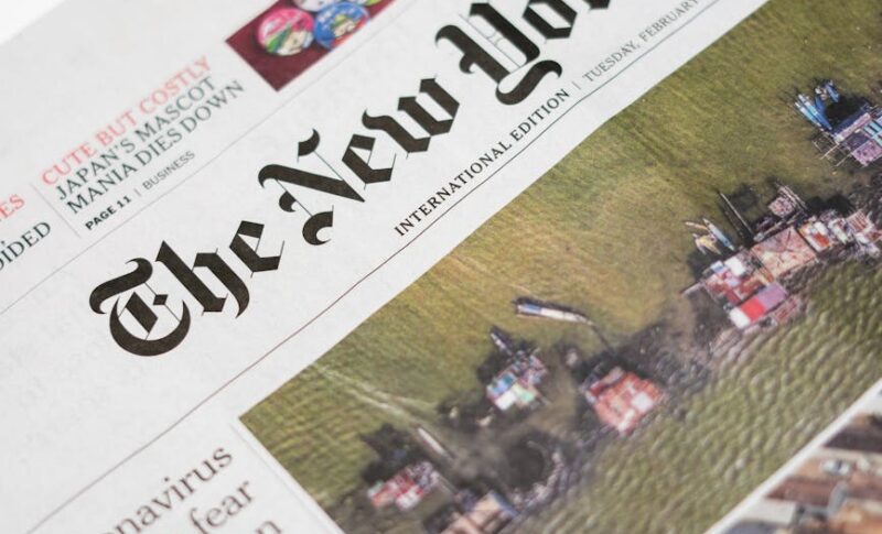 the new york times newspaper